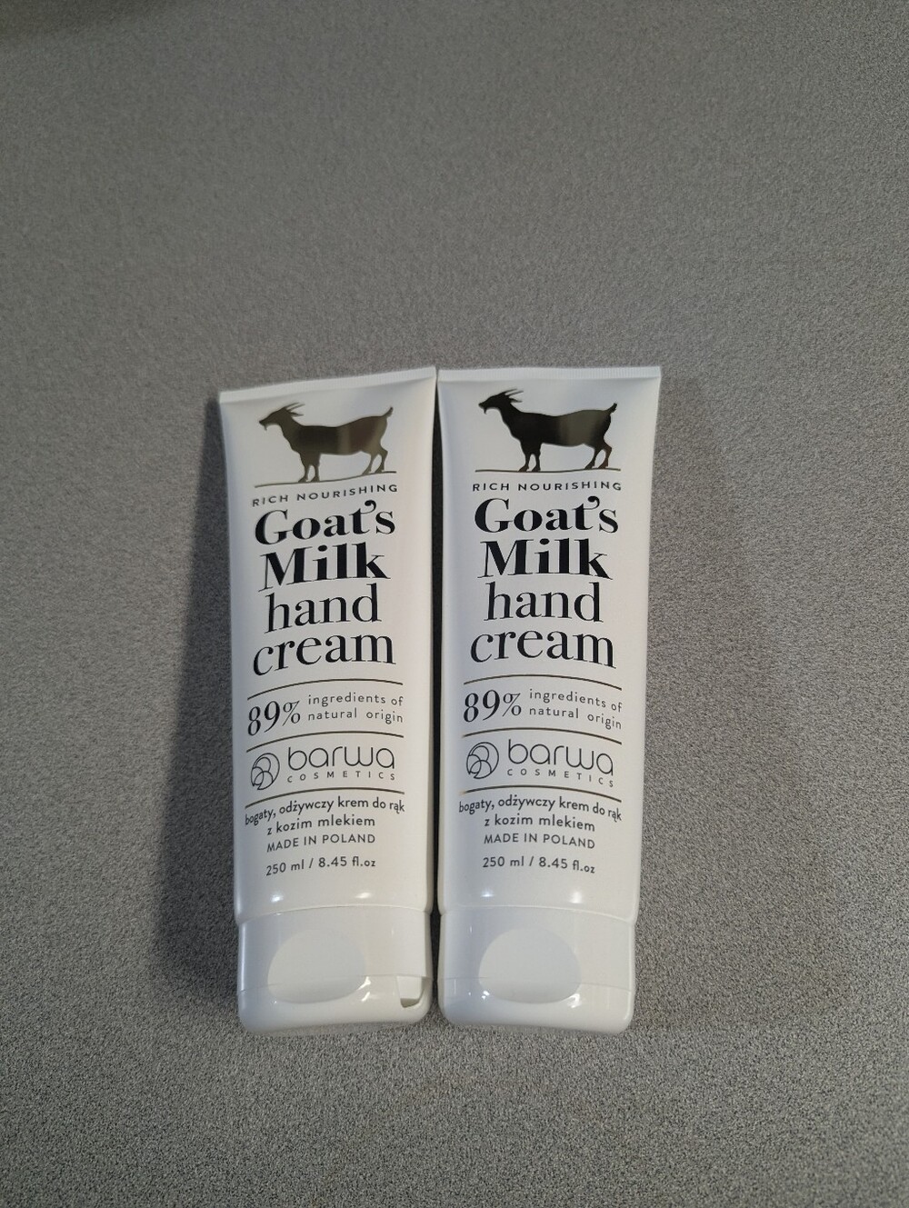 Set of 2 Barwa Rich Nourishing Goat’s Milk Hand Cream – 250 ml / 8.45 fl oz